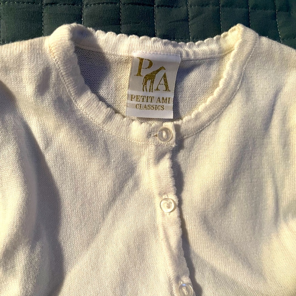 Petit Ami Classics Cardigan Sweater Size 6